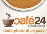 Café24 è il primo bar automatico nel centro storico di Bassano a Bassano del Grappa (Vicenza)